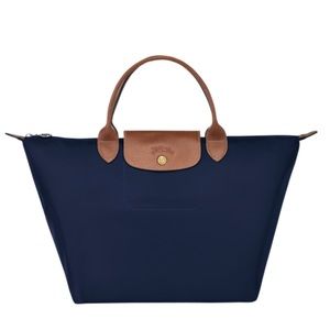 Longchamp le pliage small tote bag, navy NWOT